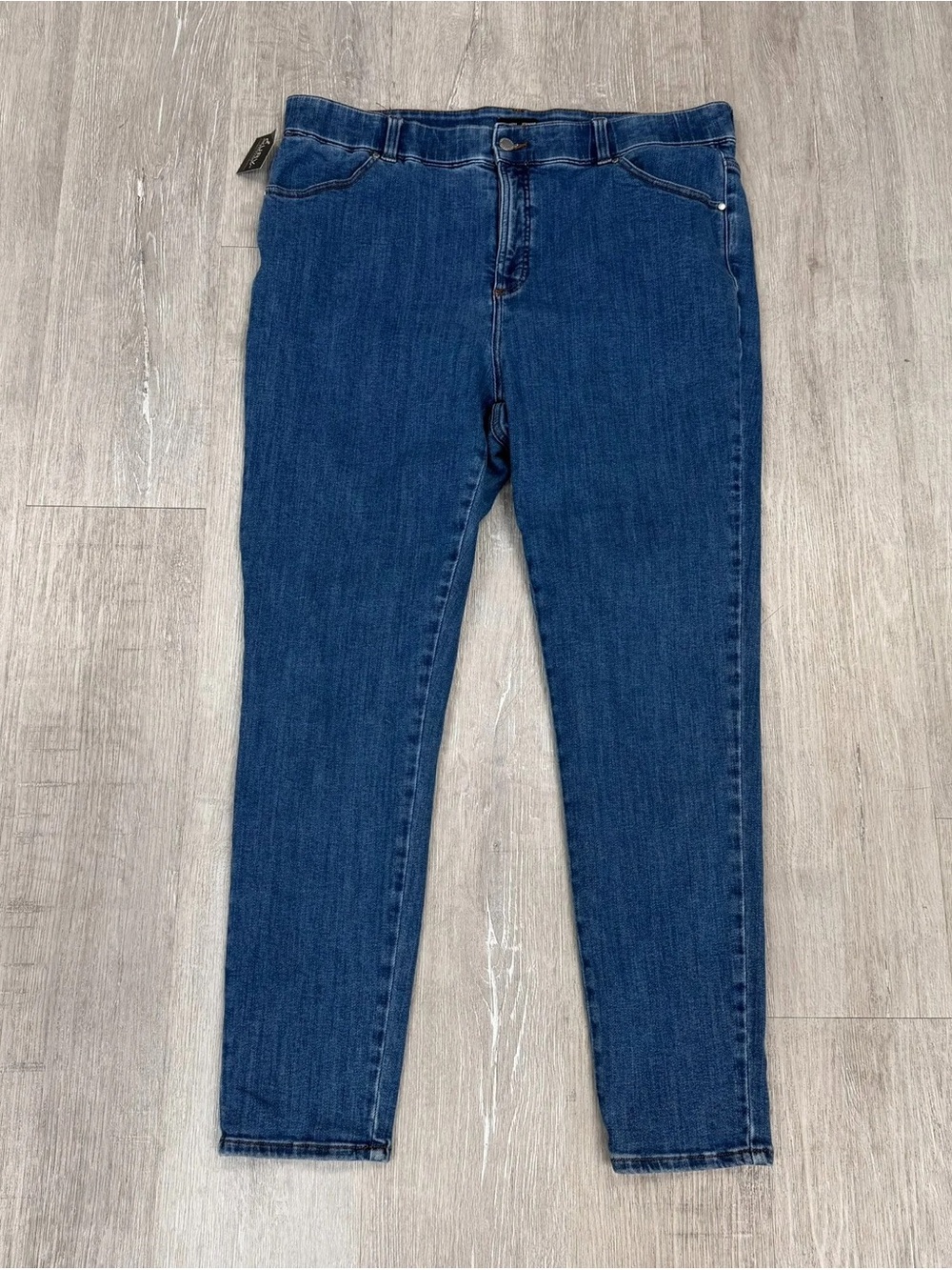 Universal Standard Medium Wash Skinny Jeans - Size 22 Long